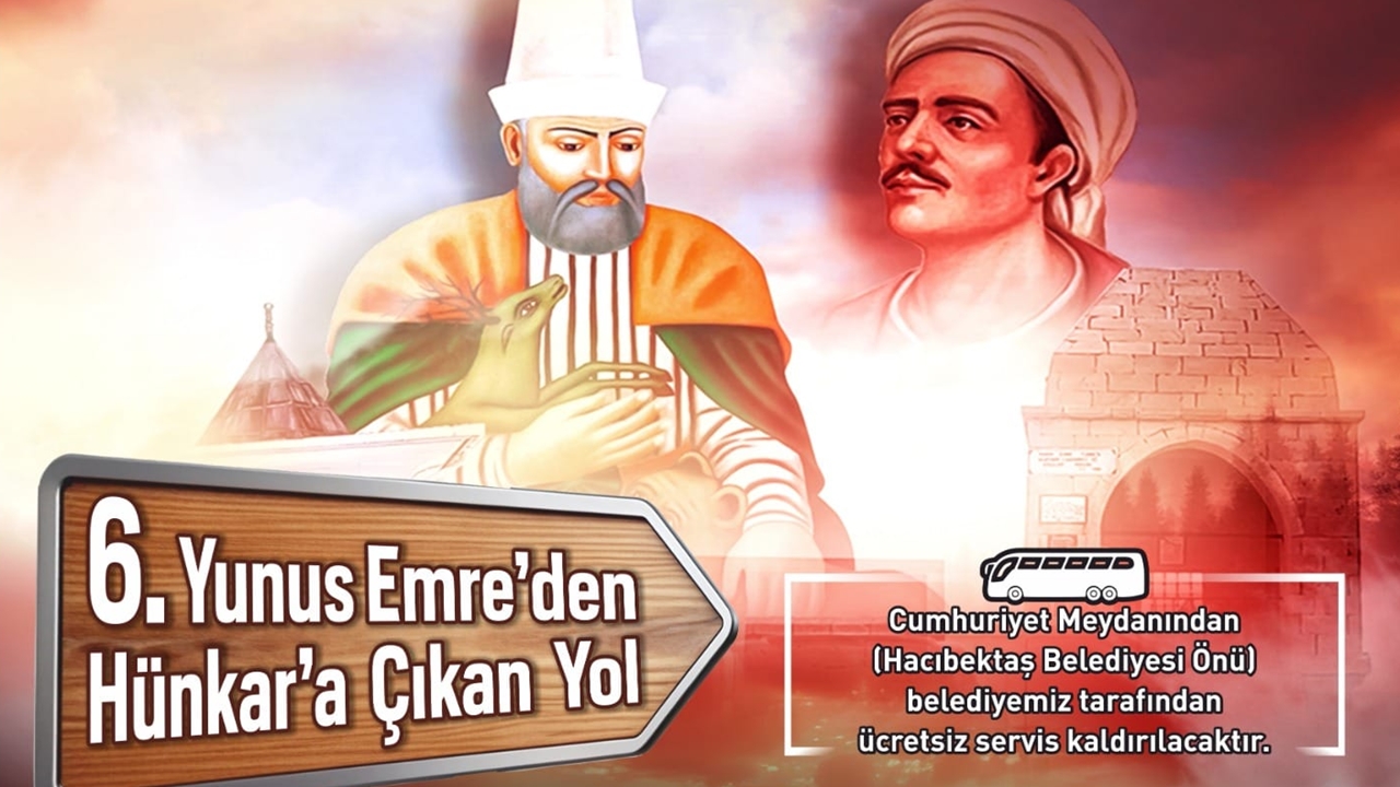 “Yunus Emre’den Hünkar’a Çıkan Yol” Etkinliği 21 Eylül’de Başlıyor