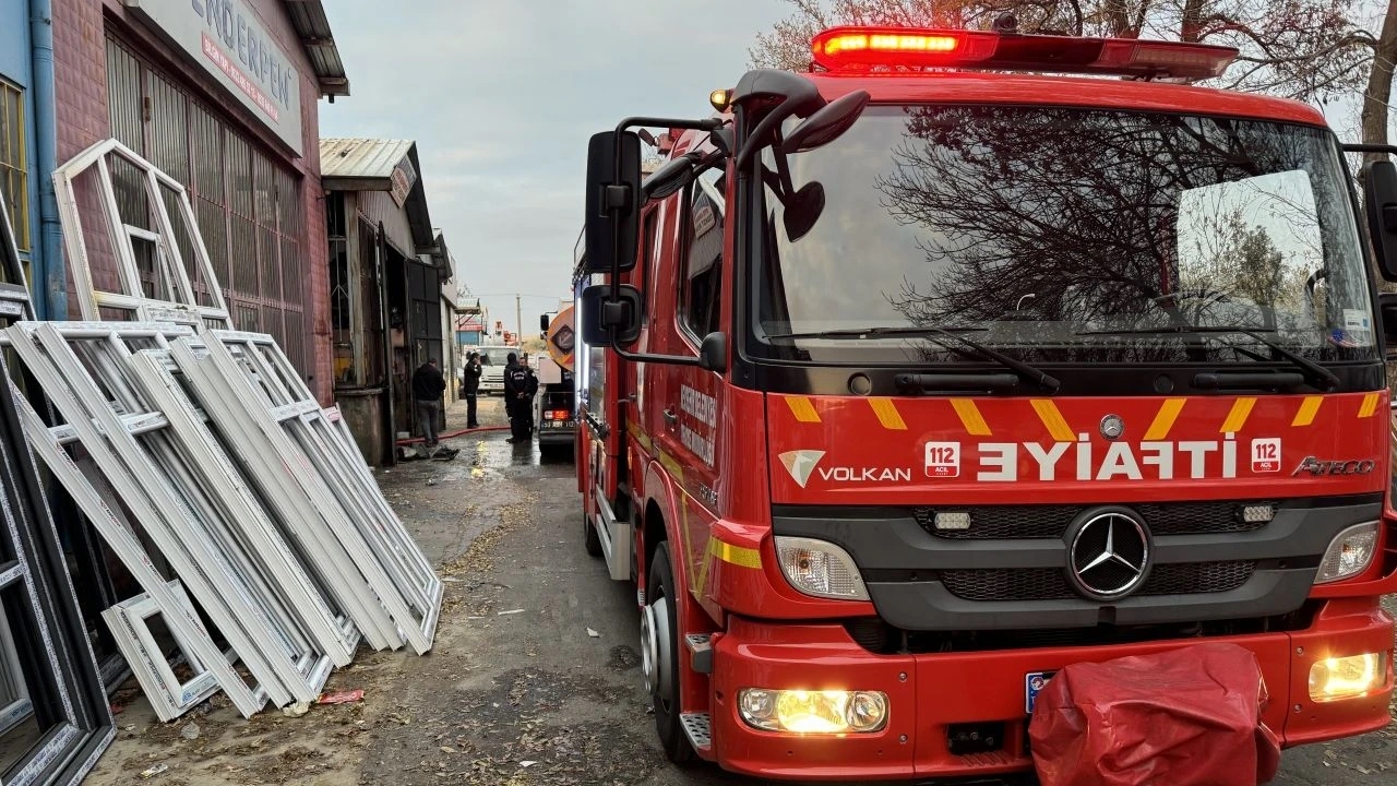 Nevşehir Sanayi Sitesi’nde Yangın Paniği