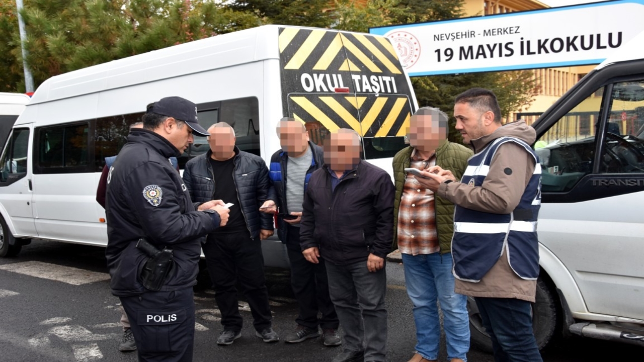 Okul Çevreleri ve Servis Araçlarında Güvenlik Denetimi