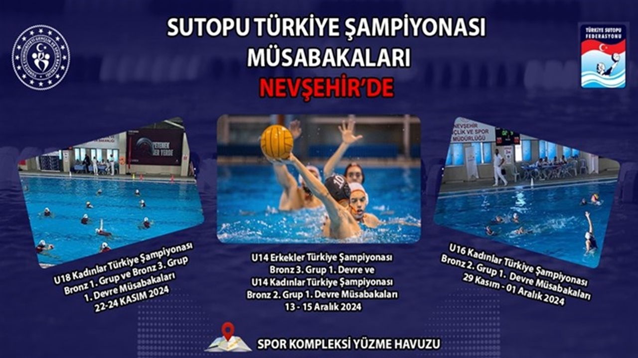 Nevşehir Sutopu Türkiye Şampiyonası’na Ev Sahipliği Yapacak