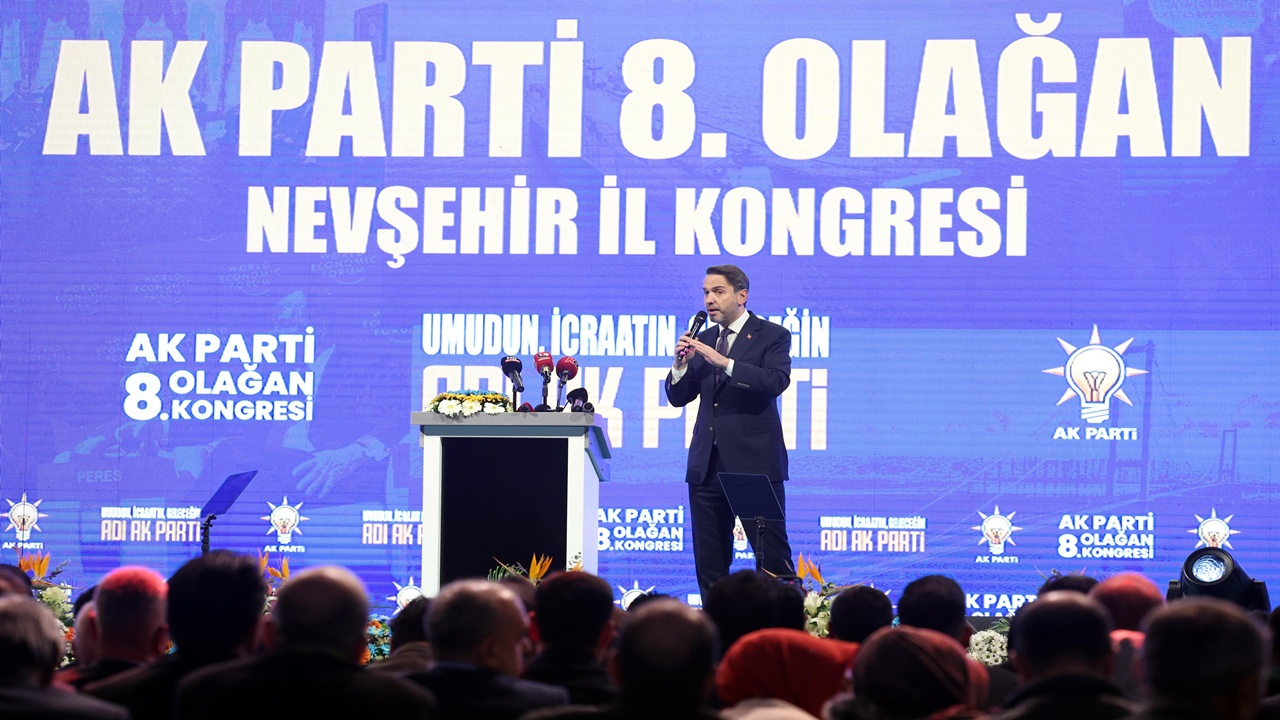 Alparslan Bayraktar, AK Parti Nevşehir 8. Olağan İl Kongresi’nde Konuştu