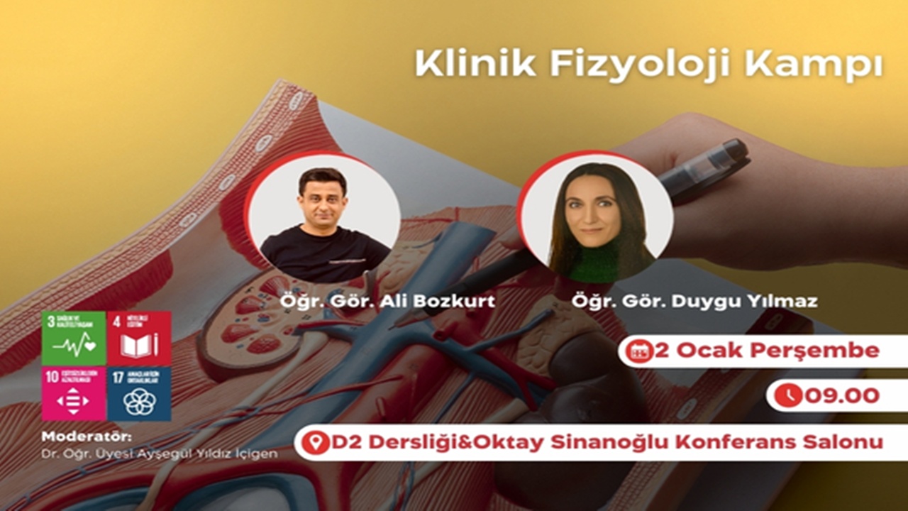 Kapadokya Üniversitesi’nde Klinik Fizyoloji Kampı Başlıyor