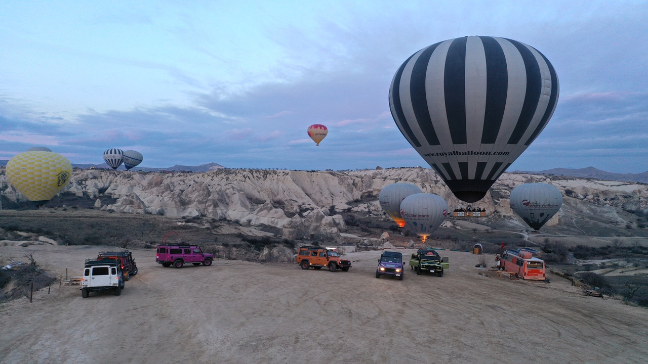 Kapadokya’yı Ziyaret Eden Her 6 Turistten 1’i Balona Biniyor