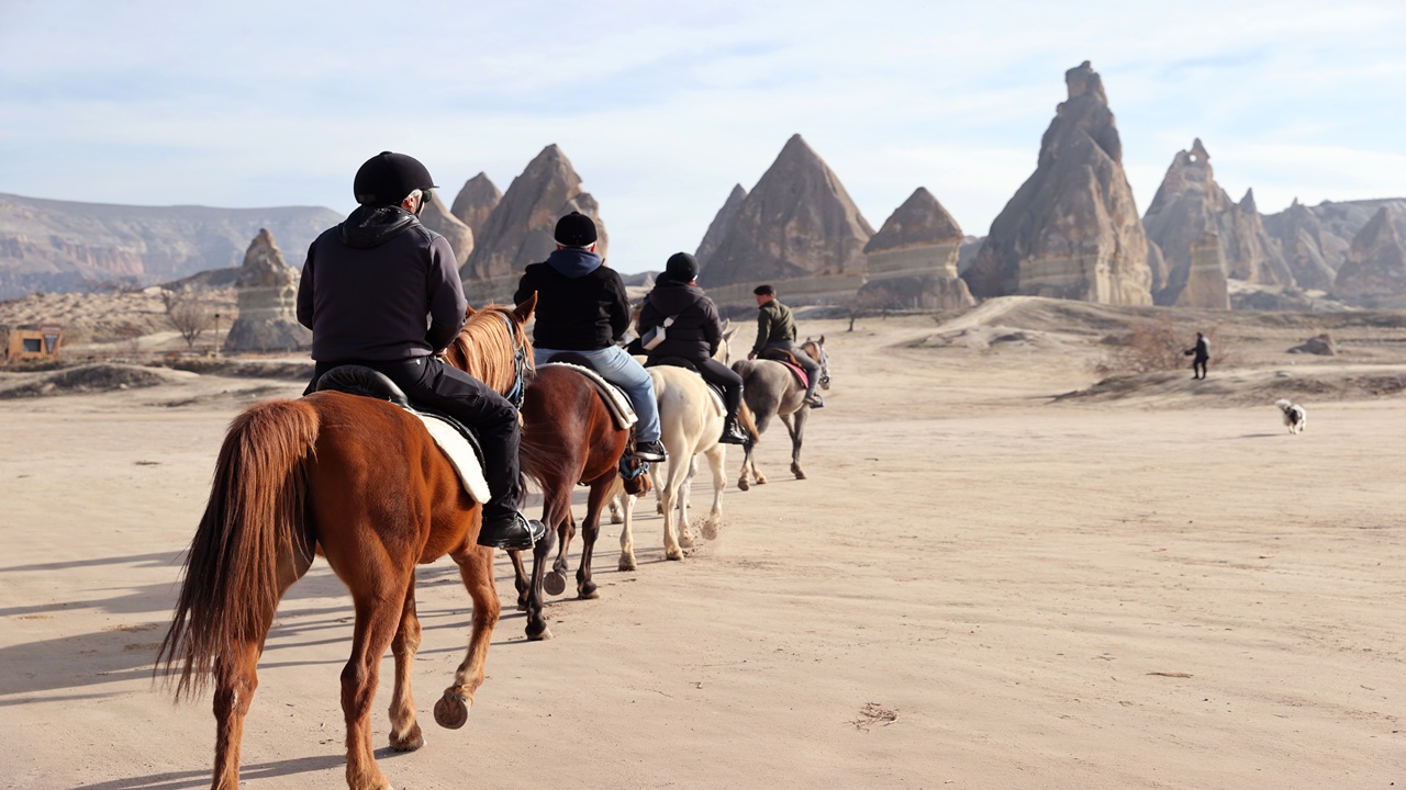 Kapadokya’da 2024’te Konaklayan Turist Sayısı Yüzde 13,5 Arttı