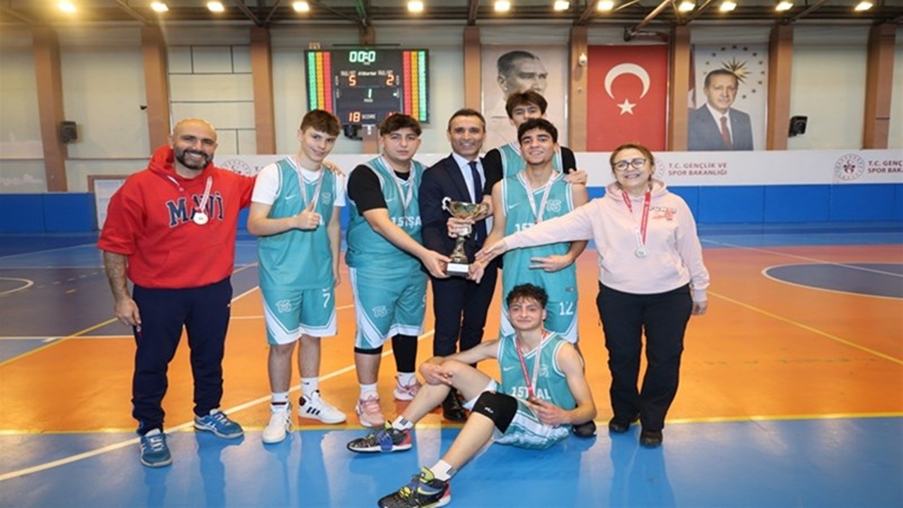 Okul Sporları Genç A Kız-Erkek 3×3 Basketbol Heyecanı Sona Erdi