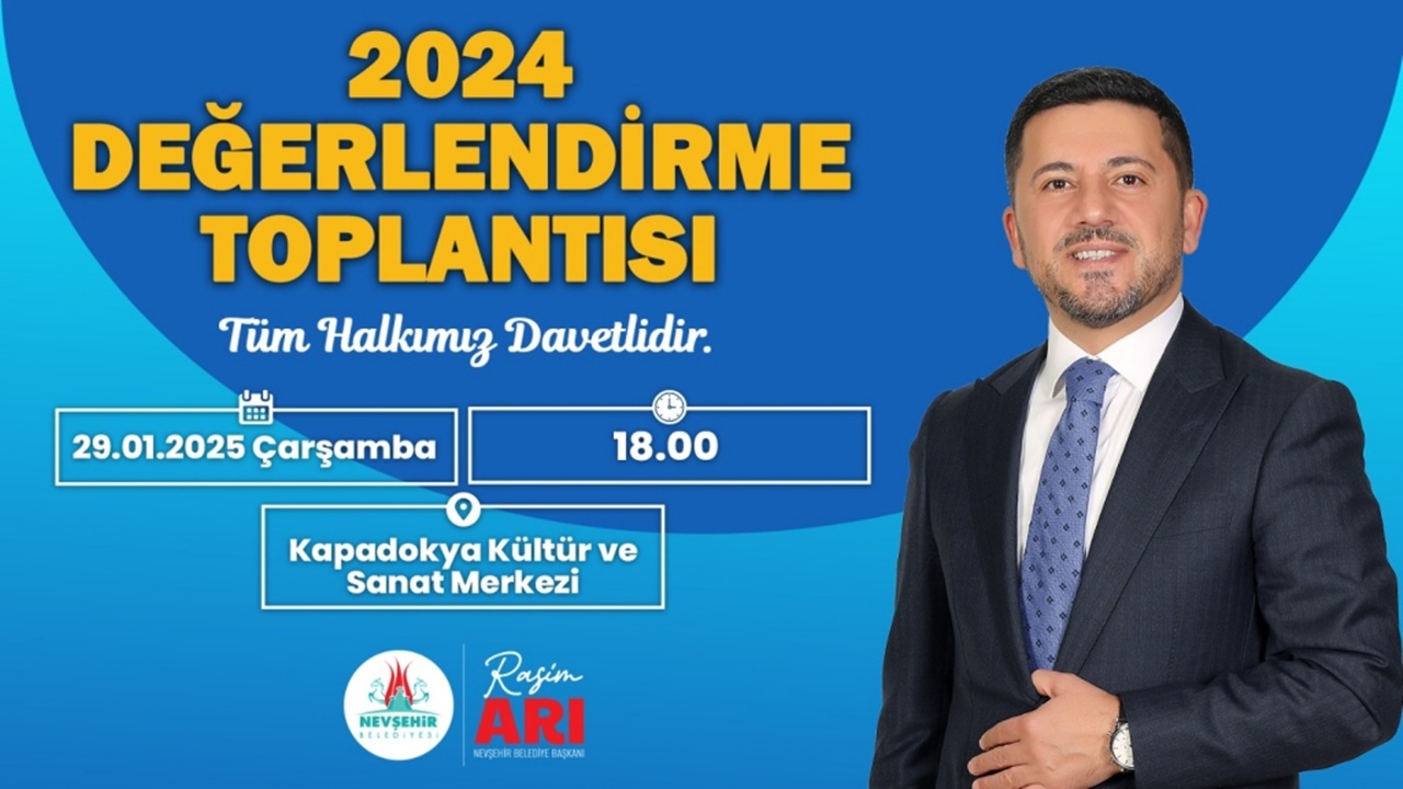 Başkan Rasim Arı 2024 Yılı Değerlendirme Toplantısı Düzenleyecek