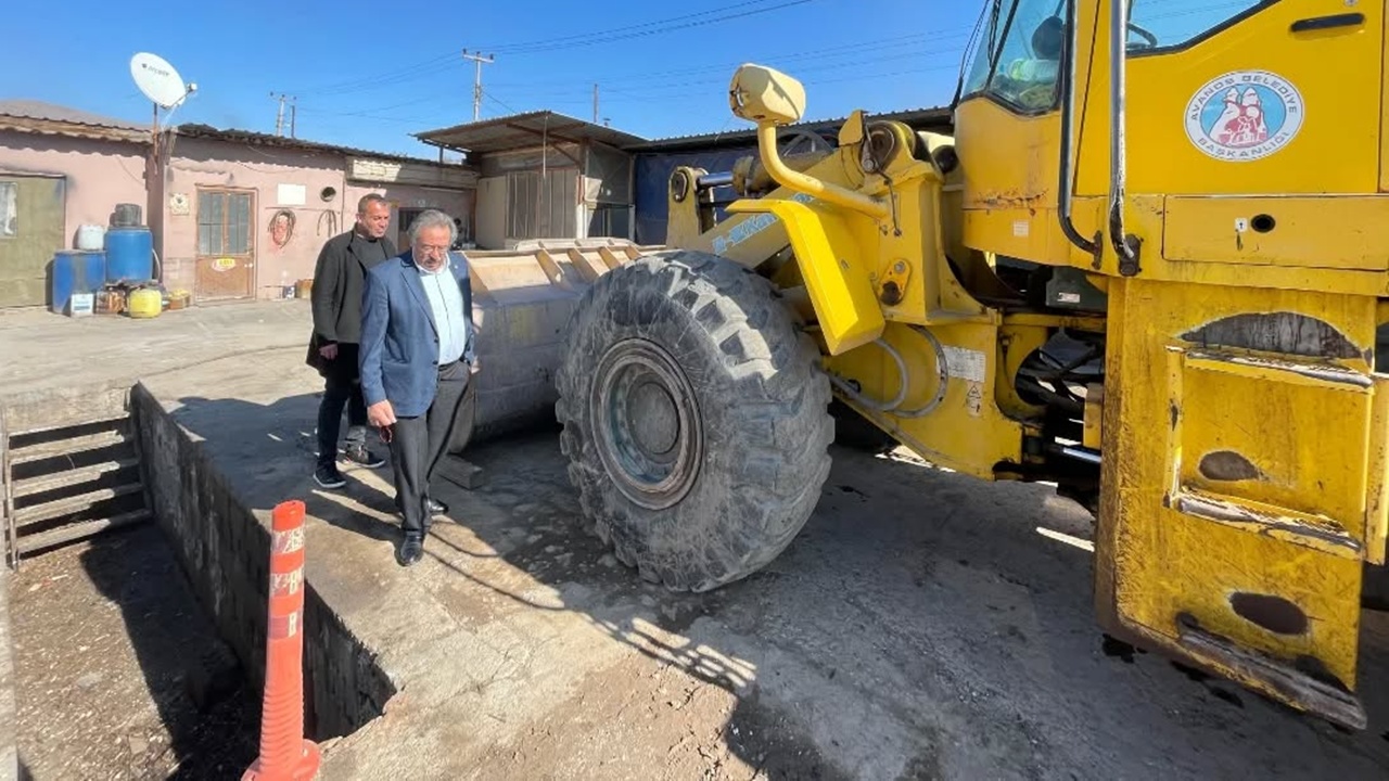 Avanos Belediye Başkanı Sarıtaş’tan Çalışma Alanlarına Ziyaret