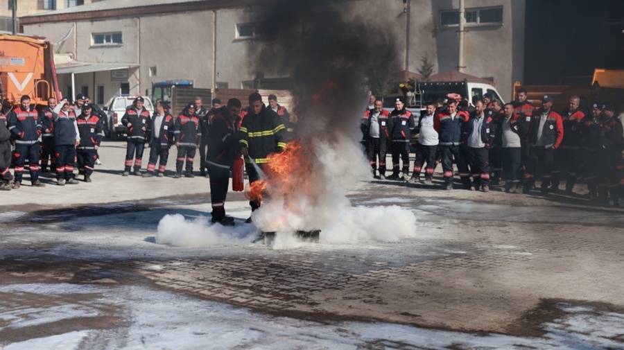 Nevşehir Belediyesi Personeline Afet ve Acil Durum Eğitimi Verildi