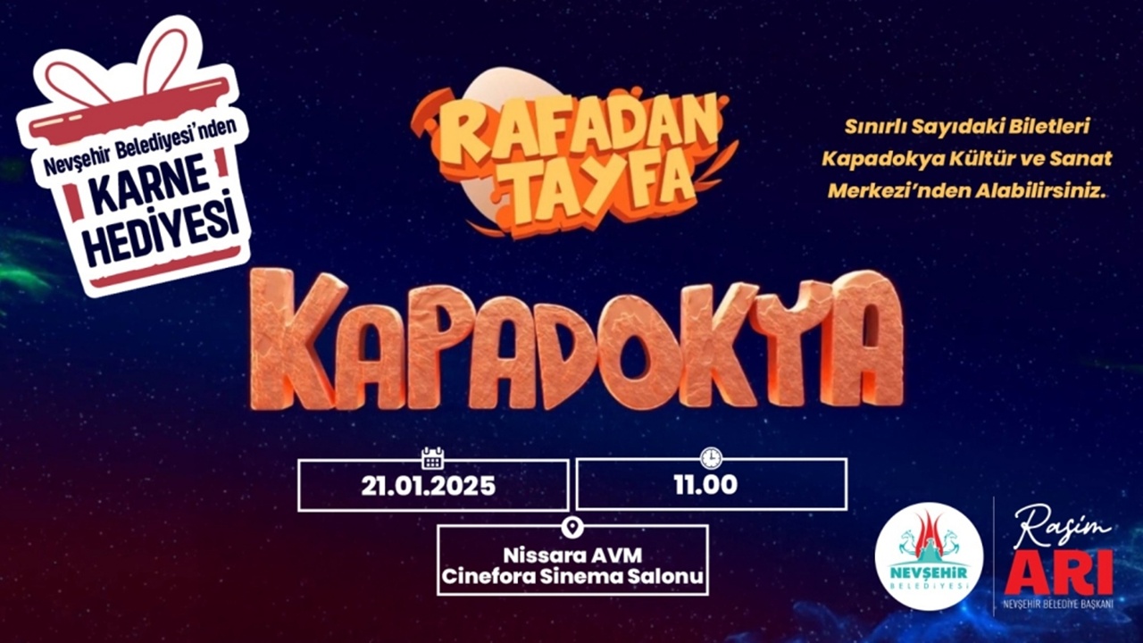 “Rafadan Tayfa Kapadokya” Filmi, Nevşehirli Çocuklarla İkinci Kez Buluşacak