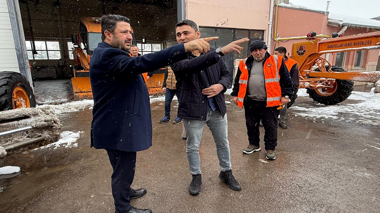 Milletvekili Emre Çalışkan, Karayolları Çalışmalarını Yerinde İnceledi