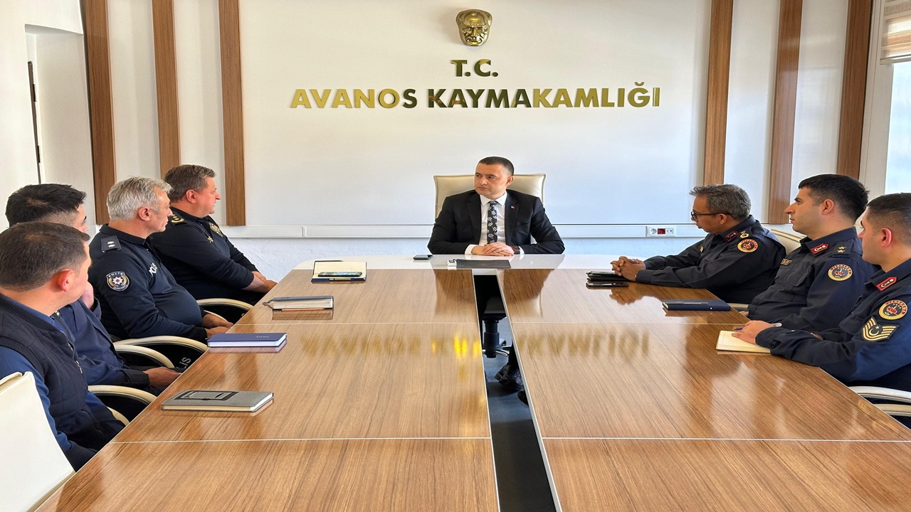 Avanos’ta Güvenlik Değerlendirme ve Koordinasyon Toplantısı Yapıldı