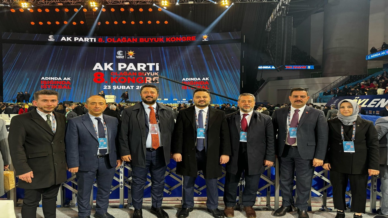 AK Parti 8. Olağan Büyük Kongresi’ne Güçlü Katılım Gerçekleşti