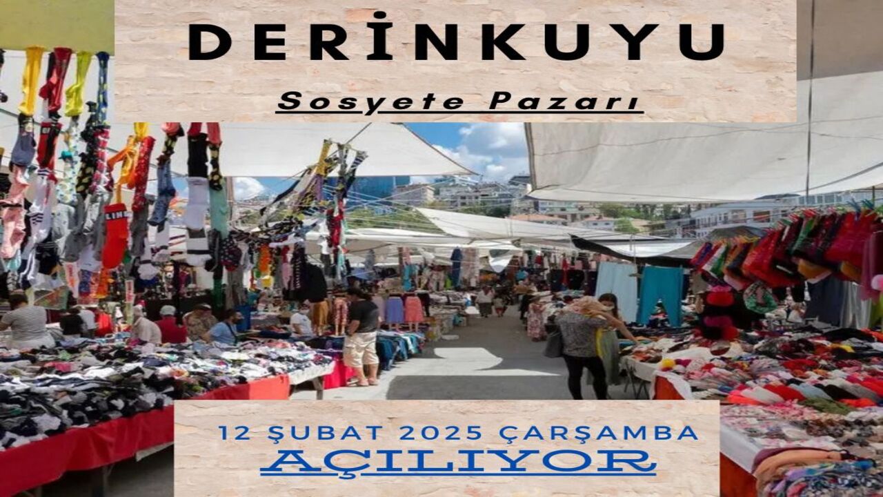 Derinkuyu’da Sosyete Pazarı Açılıyor