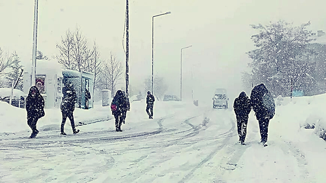 Nevşehir’de Okullara 1 Günlük Kar Tatili