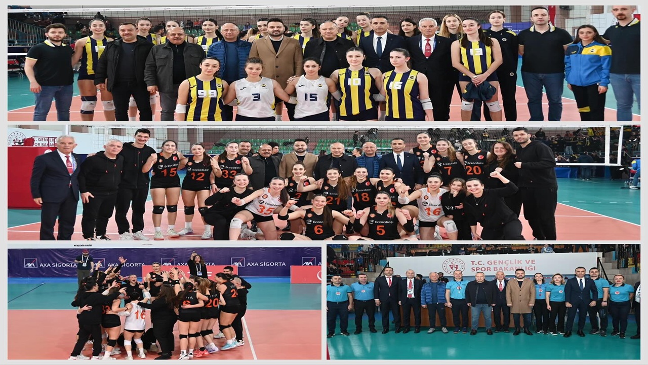 Nevşehir’de Kadınlar Voleybol 2. Lig Finalleri Heyecanı