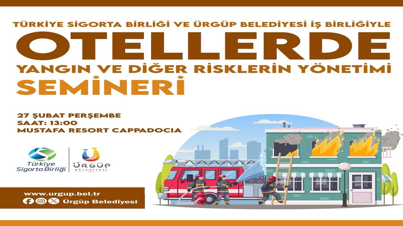 Ürgüp’te Sigorta ve Risk Yönetimi Semineri Düzenlenecek