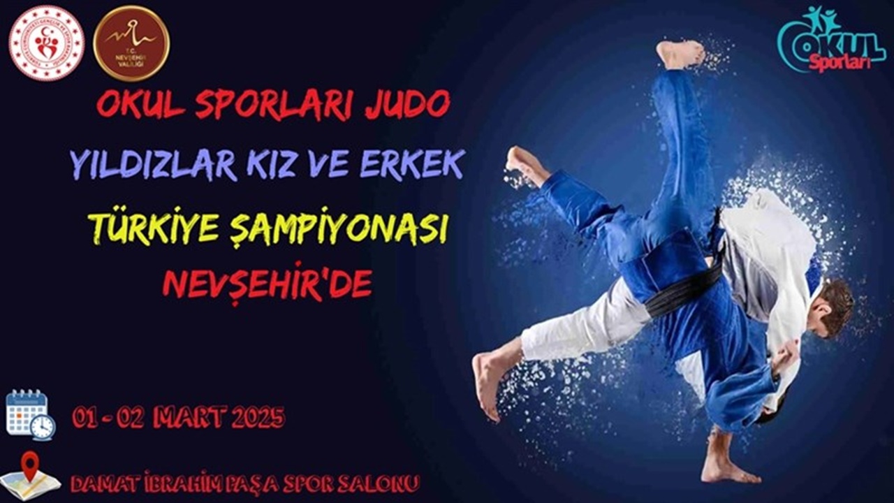 Nevşehir, Judo Yıldızlar Türkiye Birinciliği Müsabakalarına Ev Sahipliği Yapacak