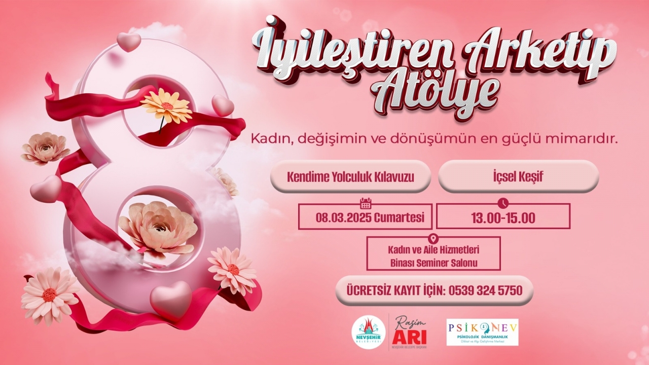 Kadınlar Günü’ne Özel “İyileştiren Arketip Atölye” Semineri