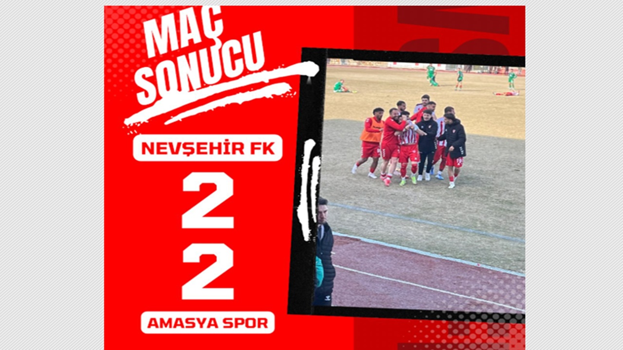 Nevşehir FK, Son Dakika Golüyle Beraberliği Kaptı